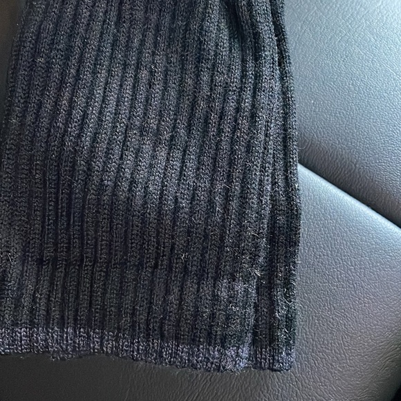 NWT BOMBAS Merino Wool socks in black/Gray size large calf length - Picture 4 of 5